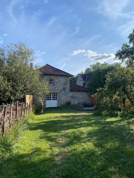 Vakantiehuis La Poire, Op Landgoed Aan De Dordogne Prudhomat Экстерьер фото