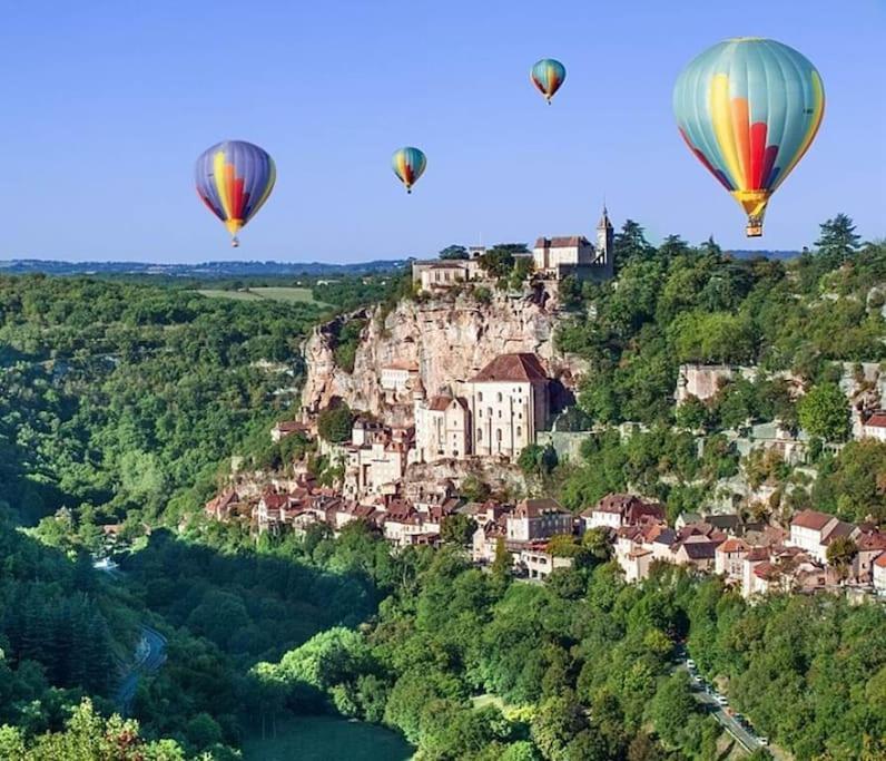 Vakantiehuis La Poire, Op Landgoed Aan De Dordogne Prudhomat Экстерьер фото