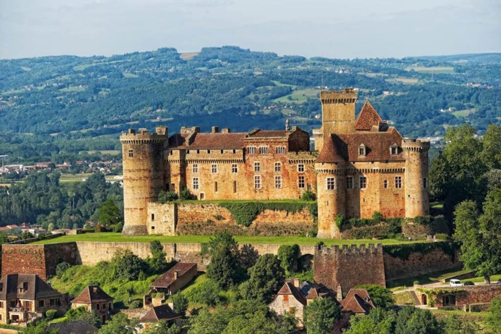 Vakantiehuis La Poire, Op Landgoed Aan De Dordogne Prudhomat Экстерьер фото